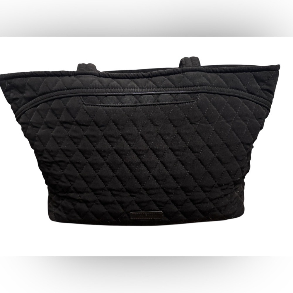 Vera Bradley Black Quilted Tote